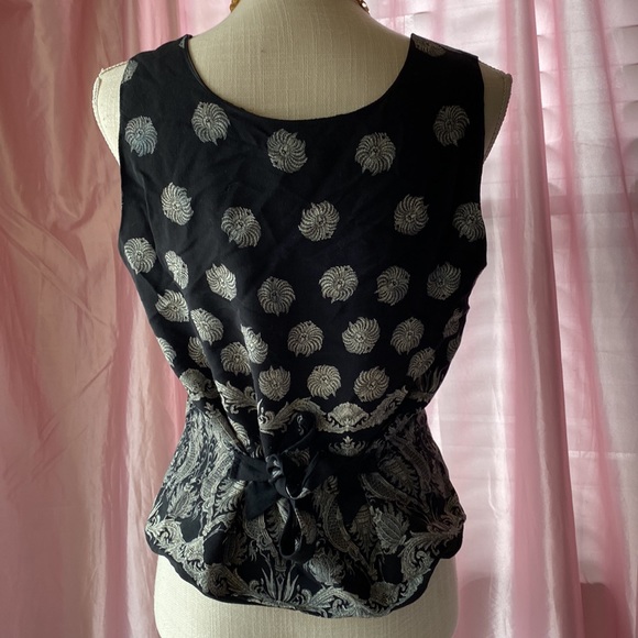 Vintage 90s Abria Waistcoat Vest size M - Picture 4 of 7